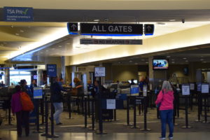 TSA security checkpoint