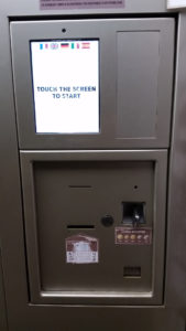 Revolution Wash & Dry payment kiosk