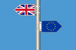 Brexit sign posts image